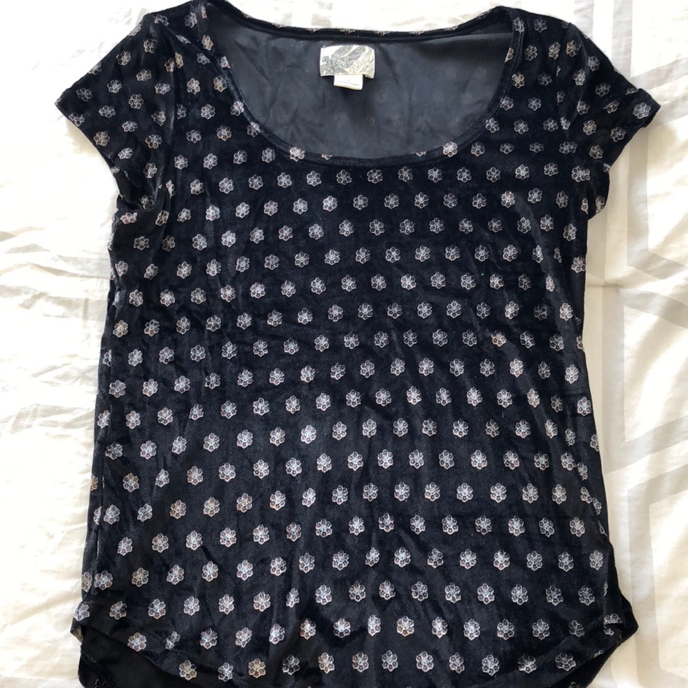 Velvet t shirt